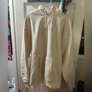 Limited edition cream glossier hoodie